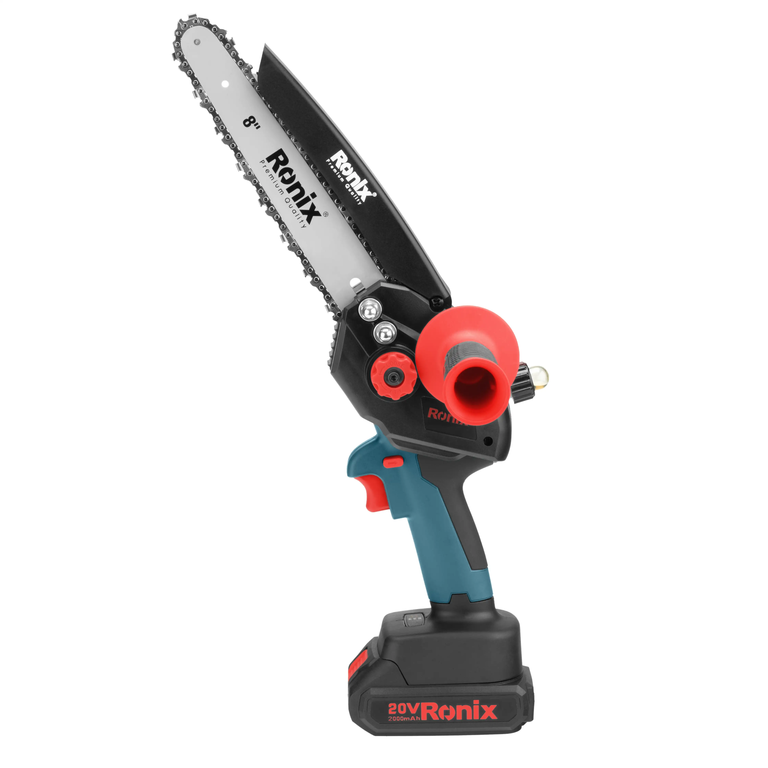 اره زنجیری شارژی 20ولت 20سانت براش لس