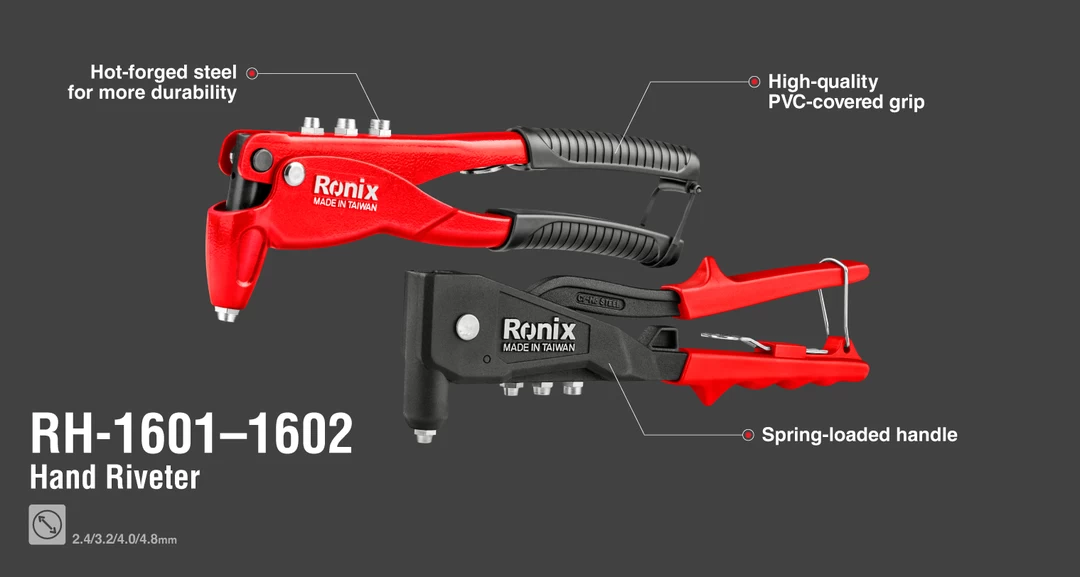 انبر پرچ اپتیما RH-1601 رونیکس