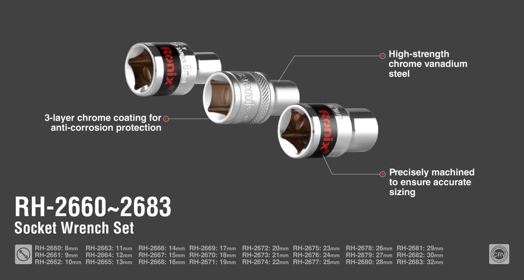 بکس تکی 17 میلی متری RH-2669 رونیکس