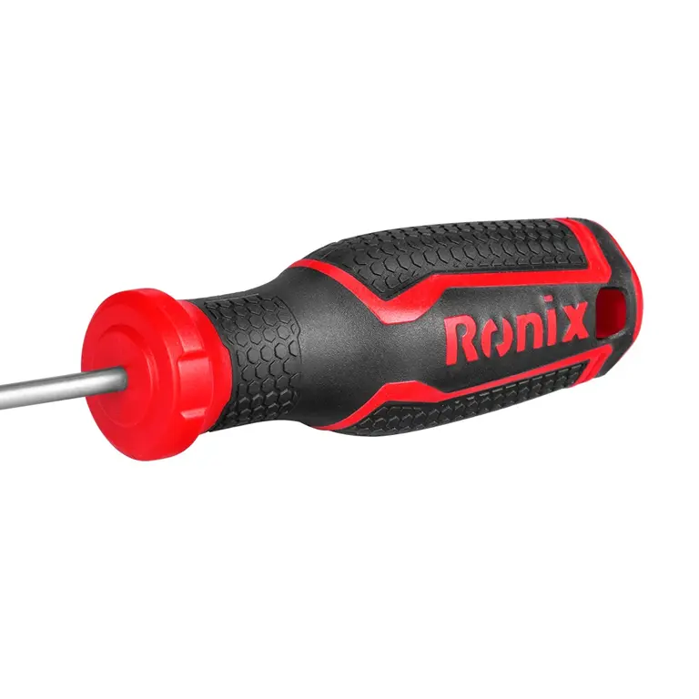 پیچ گوشتی دسته پلاستیکی دورنگ 75*3 دوسو-3