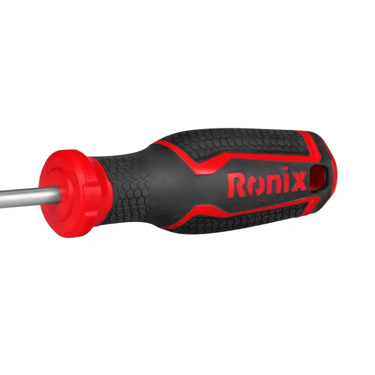 پیچ گوشتی دسته پلاستیکی دورنگ 125*5 دوسو-3