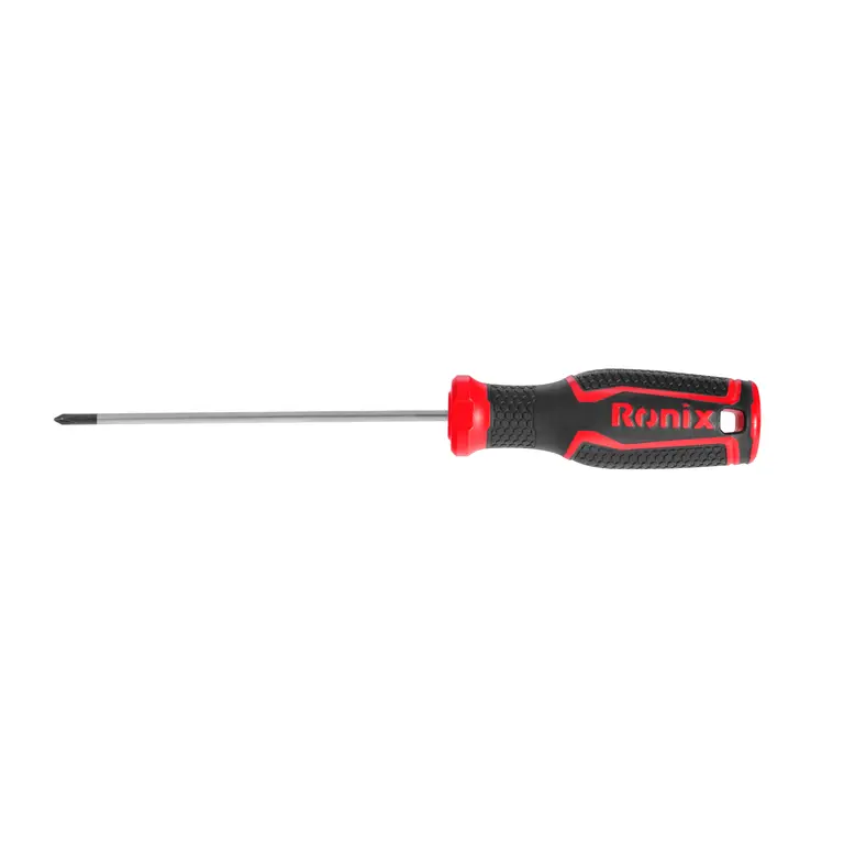 پیچ گوشتی دسته پلاستیکی دورنگ 100*3 چهارسو-1