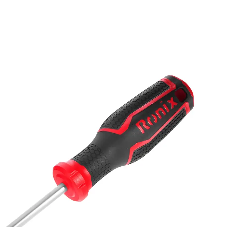 پیچ گوشتی دسته پلاستیکی دورنگ 100*6 چهارسو-3