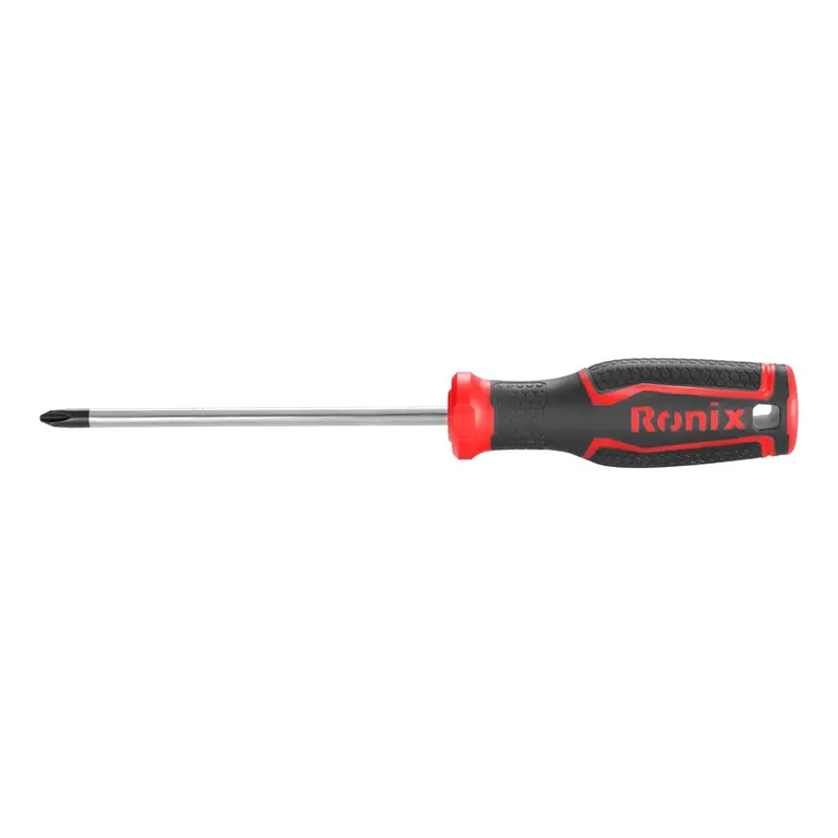 پیچ گوشتی دسته پلاستیکی دورنگ 125*6 چهارسو-2
