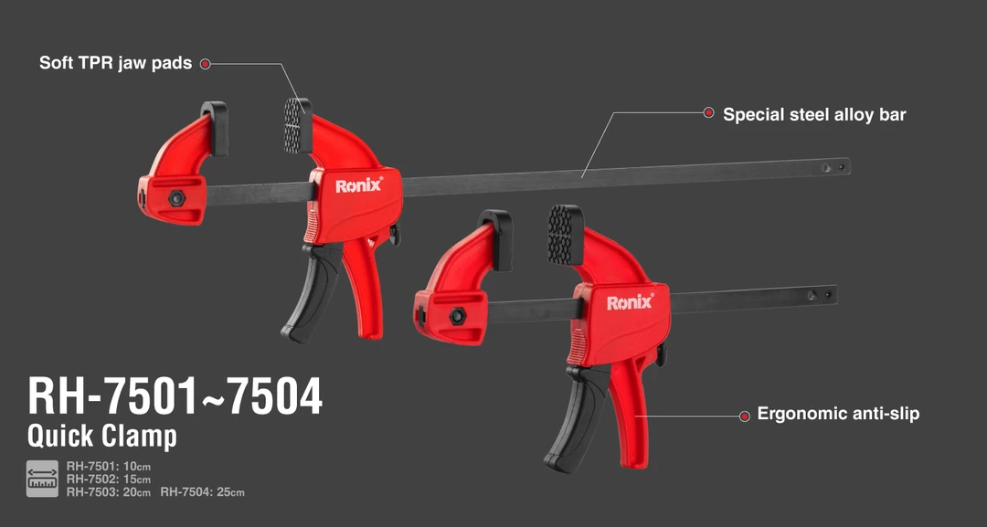 پیچ دستی فانتزی 25 سانتی متری&nbsp;RH-7504&nbsp;رونیکس