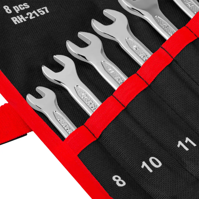 آچار سری 8عددی یکسر تخت یکسر رینگ کیفی