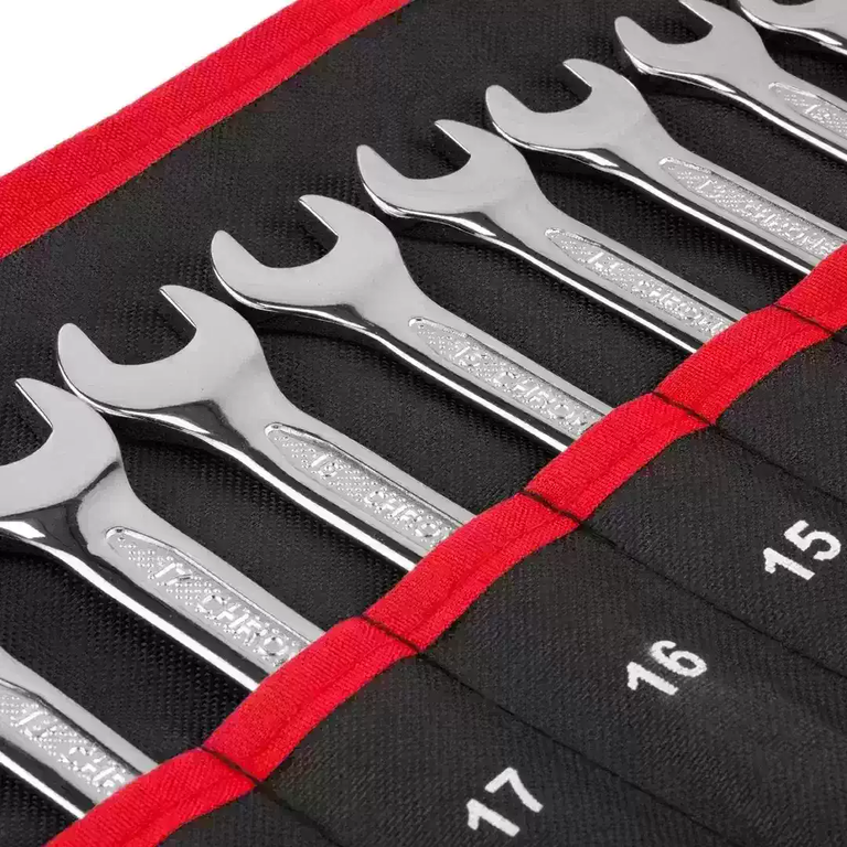 آچار سری 22 عددی یک‌سر تخت یک‌سر رینگ کیفی