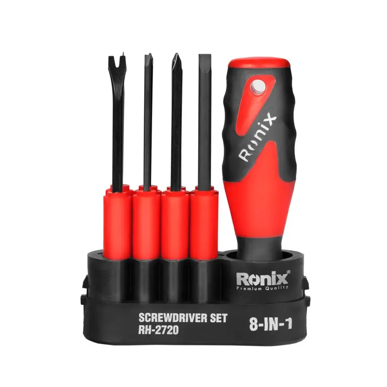 تصویر ست پیچ گوشتی 8 عددی RH-2720 رونیکس