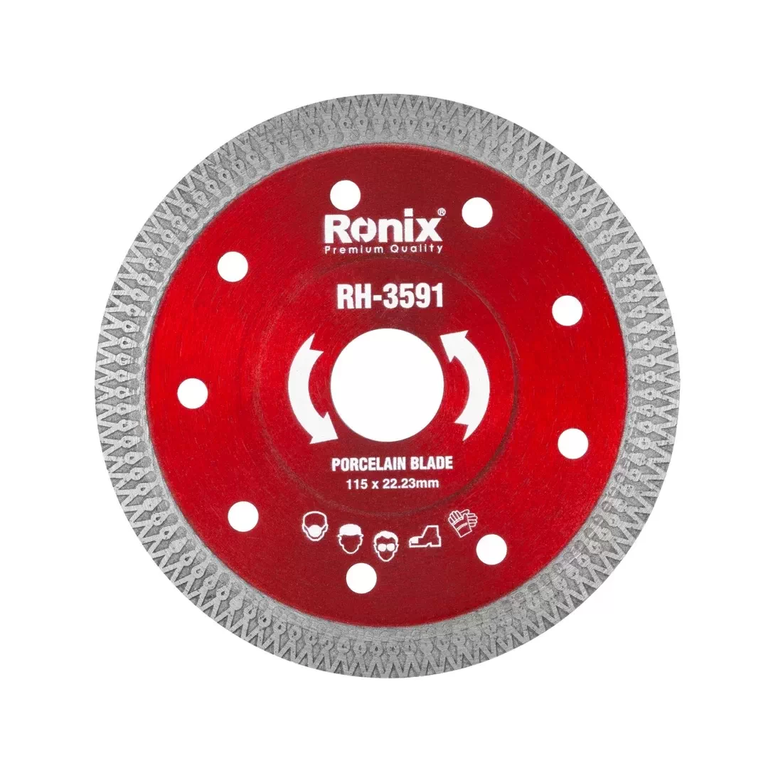 صفحه برش پرسلان بر 115 میلی متری