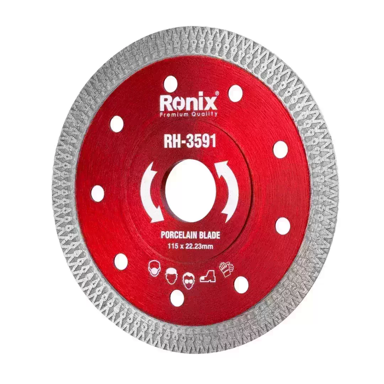 صفحه برش پرسلان بر 115 میلی متری