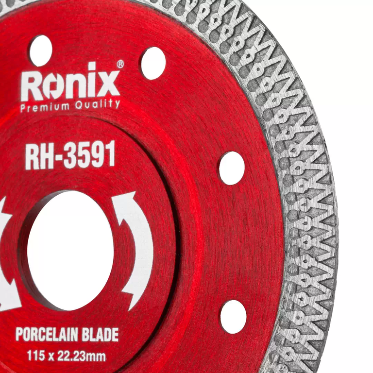 صفحه برش پرسلان بر 115 میلی متری