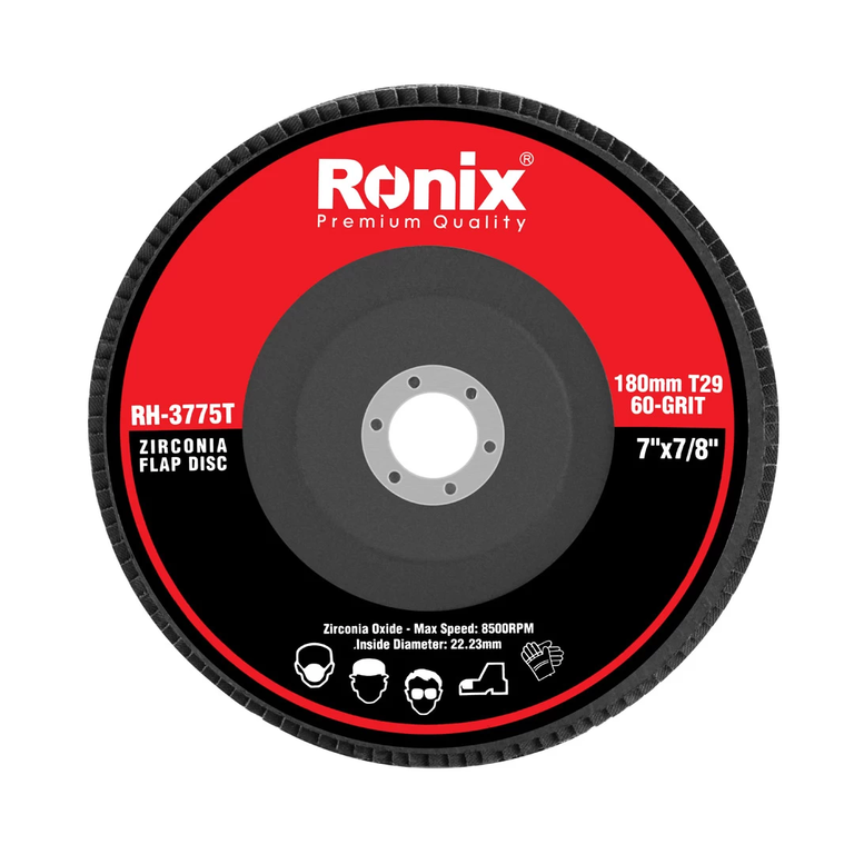 سنباده فلاپ زیرکونیم 180 میلی متری 60 مدل T29