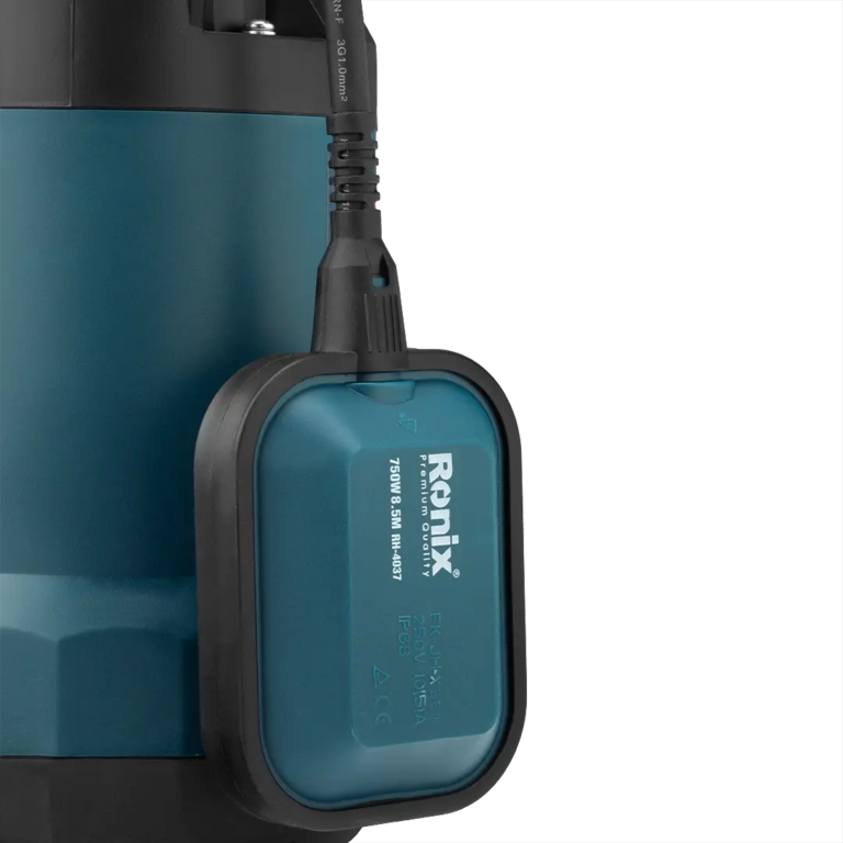 پمپ کف کش پلاستیکی 8.5 متری 750 وات