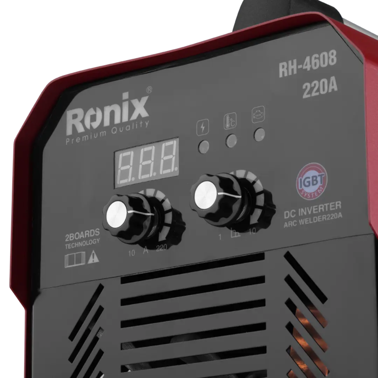 دستگاه جوش اینورتر 2 بورد 220 آمپر