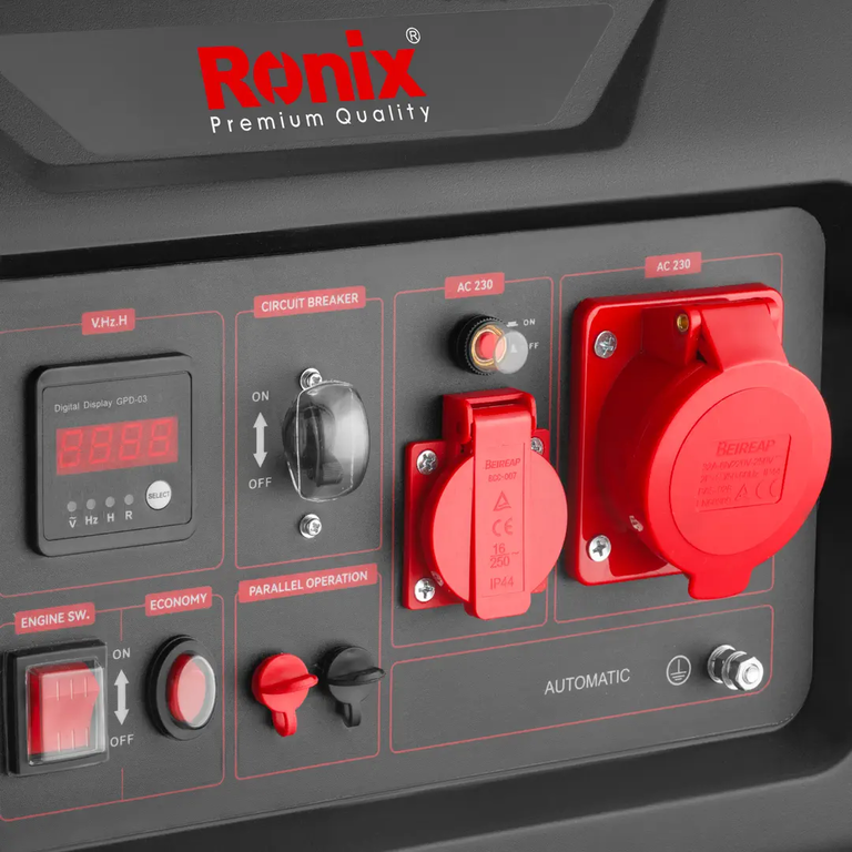 ژنراتور اینورتر کامپکت 8000 وات