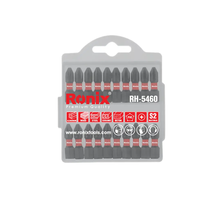 سری پیچ‌گوشتی یک‌سر چهارسو فشار قوی 25 میلی‌متری