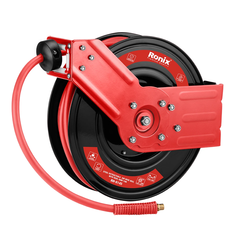 شلنگ جمع کن اتوماتیک باد فلزی 15 متری