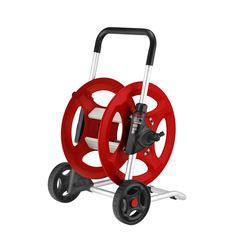 شلنگ جمع کن دستی چرخ دار فلزی 60 متری