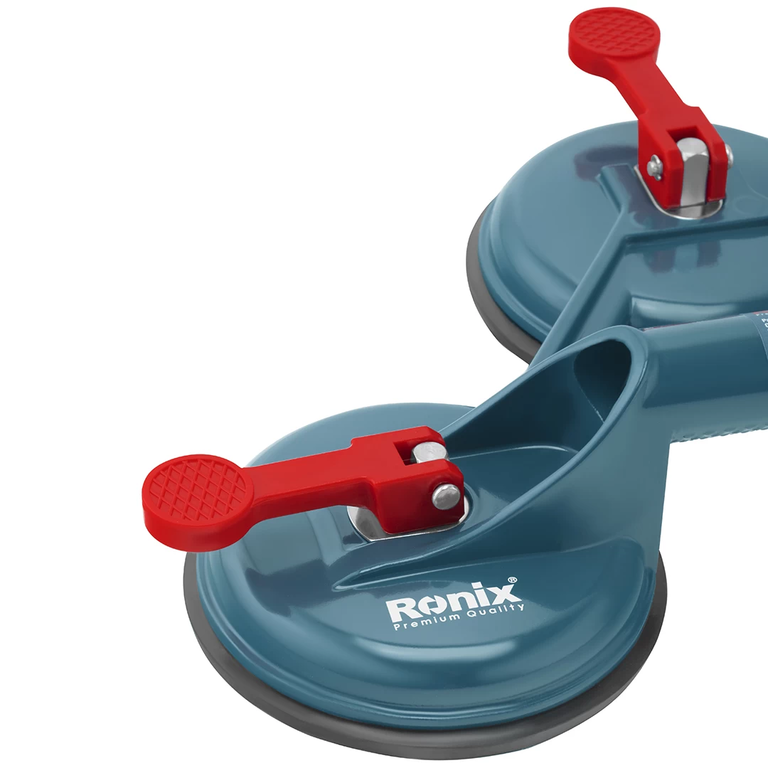 قاپک سنگ و شیشه سه قلو فلزی