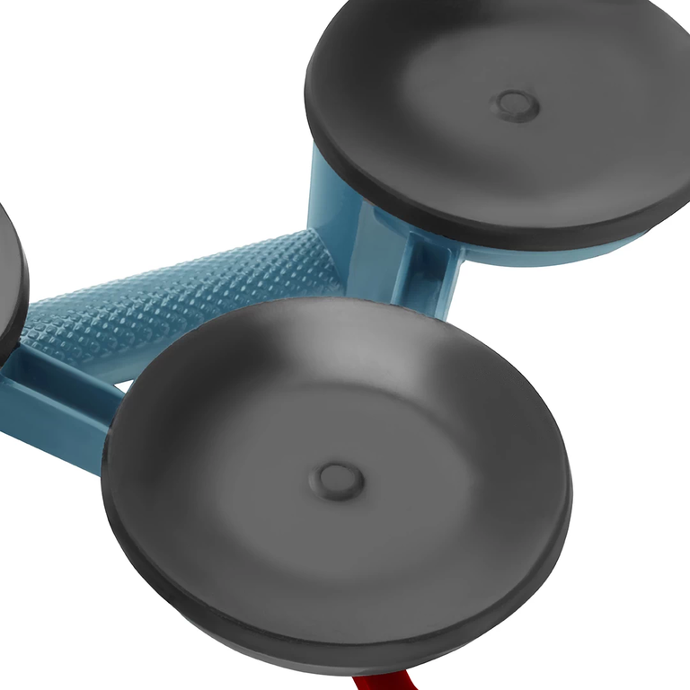 قاپک سنگ و شیشه سه قلو فلزی