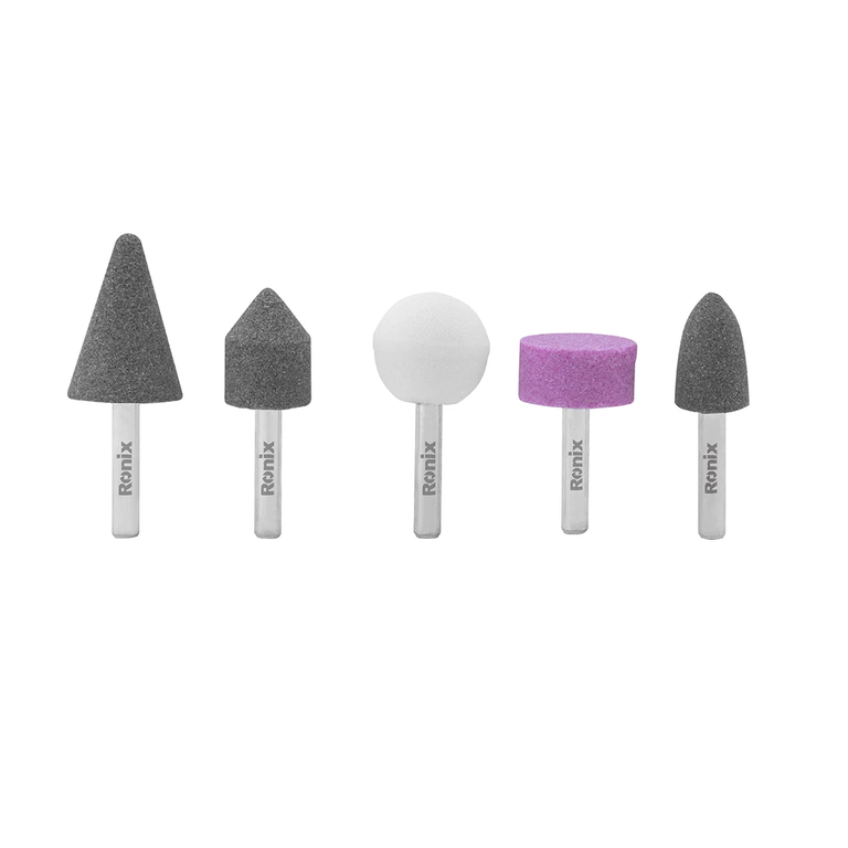 ست سنگ انگشتی سر دریلی 5 عددی