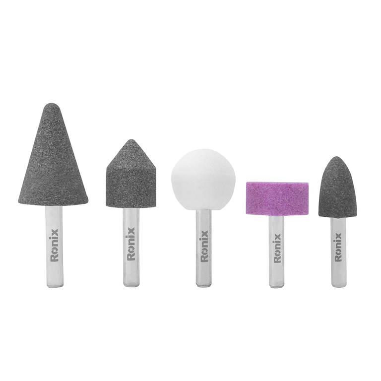 ست سنگ انگشتی سر دریلی 5 عددی