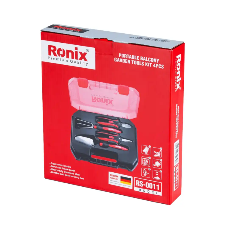 کیت ابزار باغبانی آپارتمانی 4 پارچه