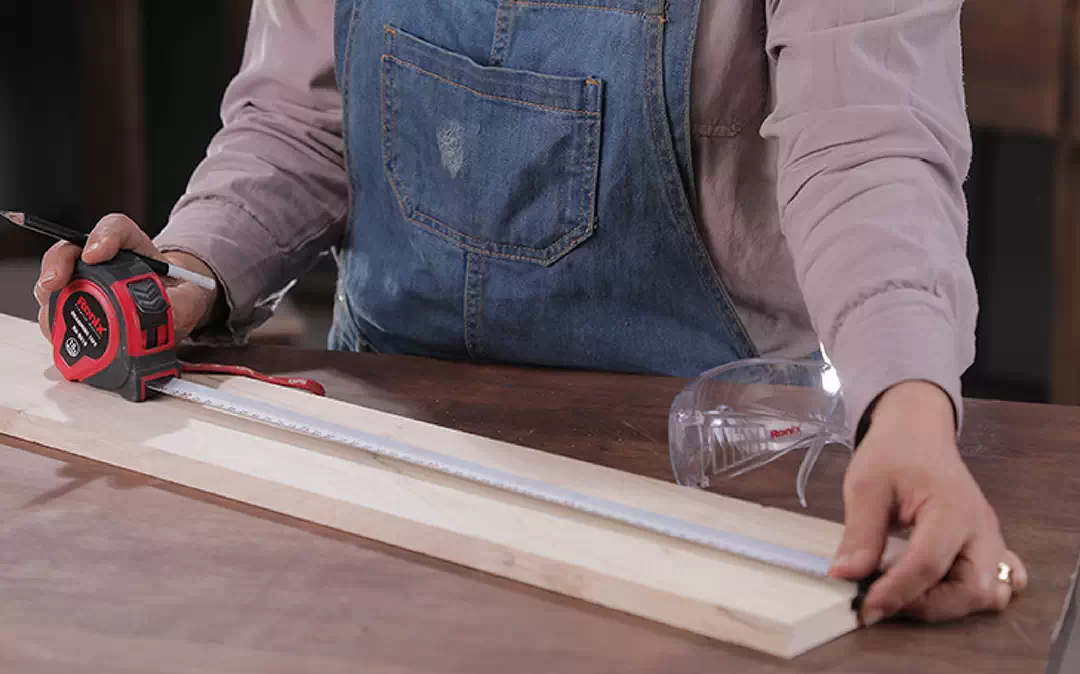 اندازه‌گیری قطعات چوبی