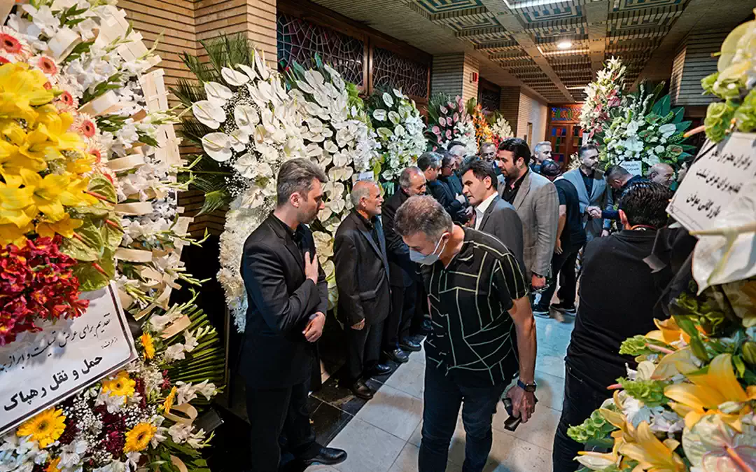 مراسم سوم حاج محمدجواد رامخو در مسجد نور تهران