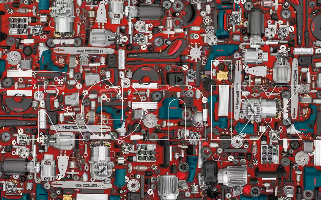 نمایی از تنوع قطعات رونیکس