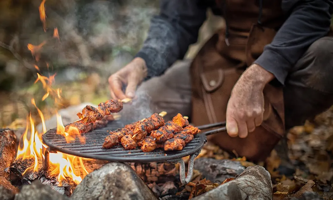 غذای ساده در طبیعت