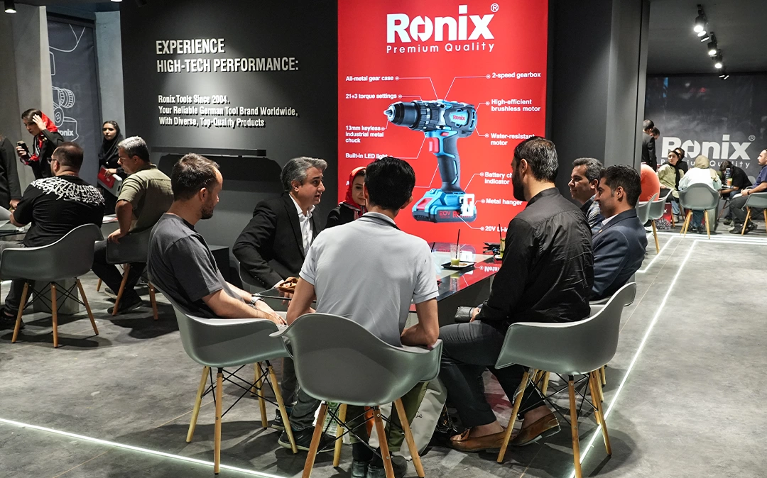 ؛ رونیکس، یکه‌تاز صنعت ابزار در نمایشگاه بین‌المللی صنعت ساختمان