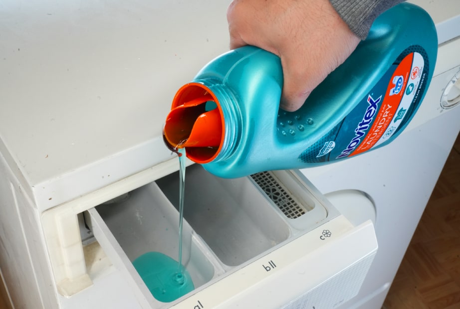 محفظه کشویی مواد شوینده در ماشین لباسشویی