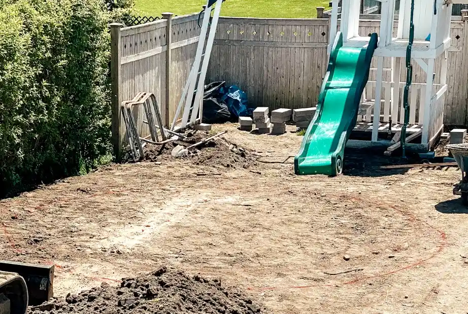 آماده‌سازی مکان مناسب برای ترامپولین