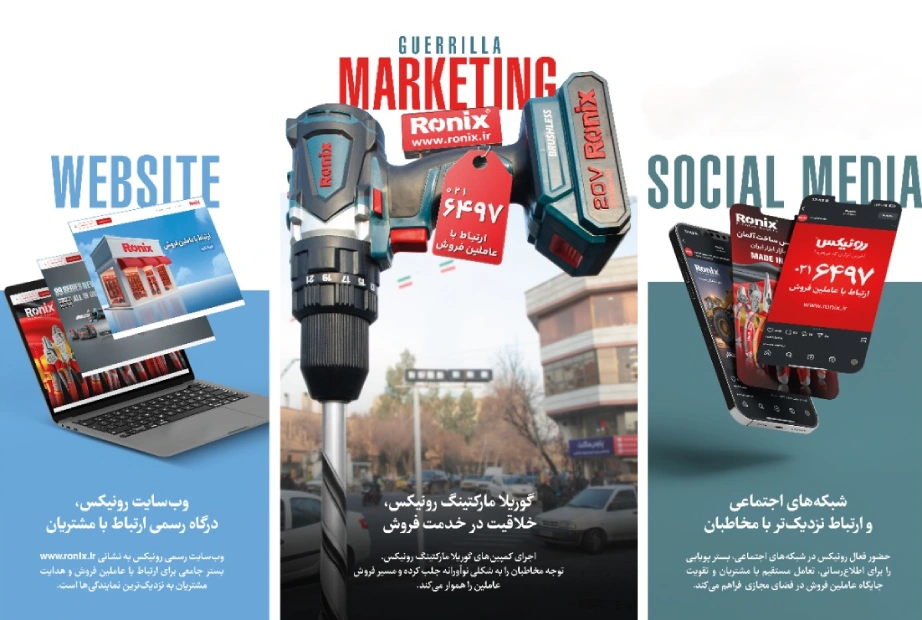 اقدامات رونیکس برای طرح حمایت از عاملین فروش