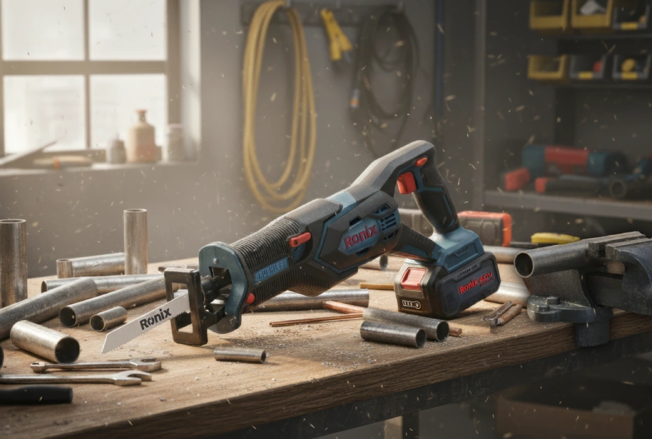 اره افقی‌بر شارژی 40 ولت رونیکس مدل 8904