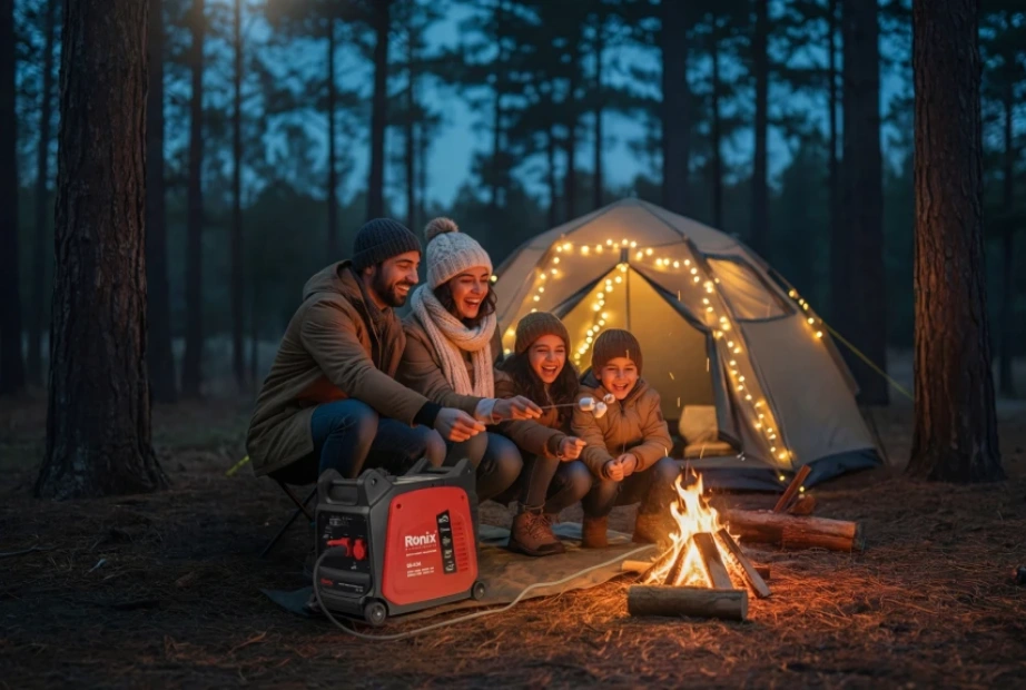 کمپینگ با ژنراتور رونیکس
