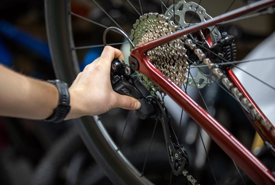 تنظیم شانژمان دوچرخه