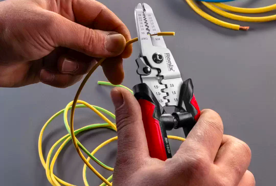 انبر سیم ‌لخت‌کن رونیکس مدل RH-1820