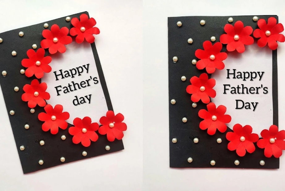کارت پستال دست‌ساز برای روز پدر