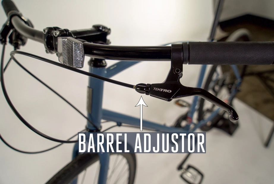 تنظیم کابل ترمز دوچرخه