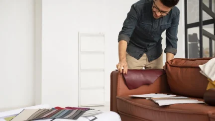 تعمیر روکش مبل