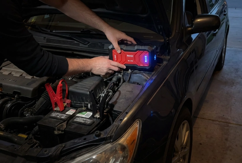 تصویری از جامپ استارتر رونیکس