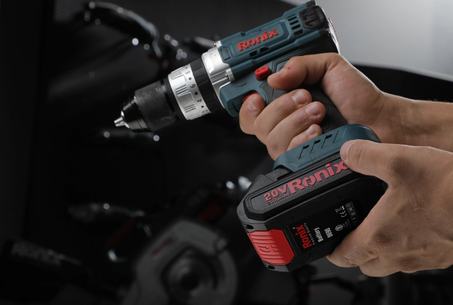 انواع مختلف دریل شارژی رونیکس