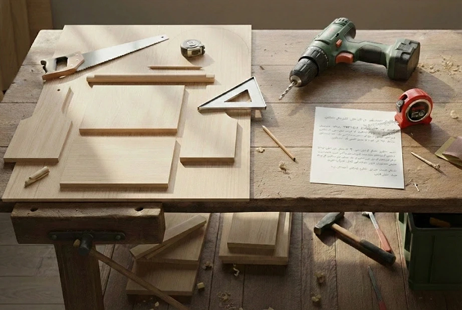 تعیین ابعاد و طراحی اولیه جعبه ابزار