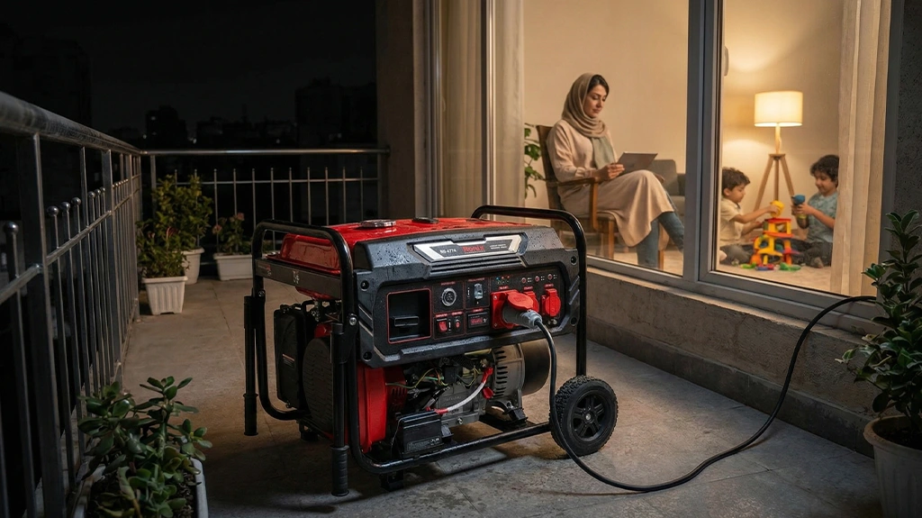 کاربری ژنراتور اینورتر RH-4774 در خانه