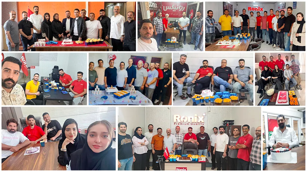 جشن تولد پرسنل در شعب مختلف رونیکس